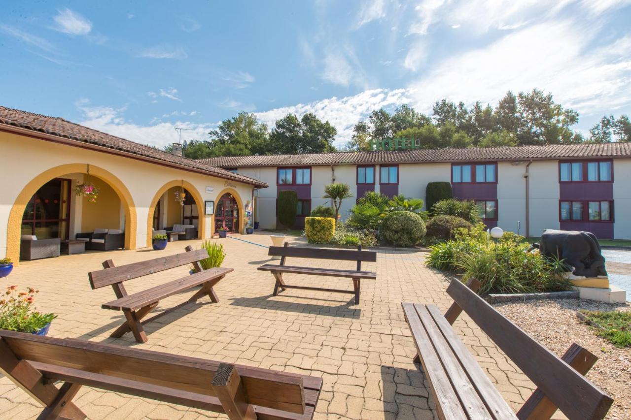 Logis Hotel Restaurant Solenca Nogaro Eksteriør billede