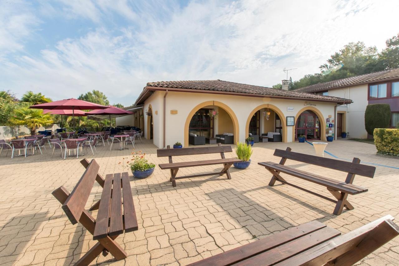 Logis Hotel Restaurant Solenca Nogaro Eksteriør billede